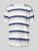 Mazine T-Shirt mit Label-Detail Royal