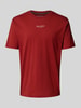 Marc O'Polo Regular fit T-shirt van puur katoen Bordeaux