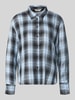 ONLY Regular fit overhemdblouse van pure viscose model 'RILEY' Lichtblauw gemêleerd