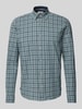 s.Oliver RED LABEL Regular Fit Freizeithemd aus Baumwollstretch mit Button-Down-Kragen Mint