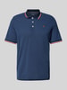 Jack & Jones Premium Regular Fit Poloshirt mit Logo-Stitching Modell 'BLUWIN' Marine