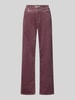 TONI Wide Fit Cordhose mit Eingrifftaschen Modell 'Liv' Mauve