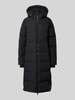 IQ Studio Gewatteerde jas met capuchon Zwart