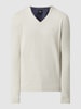 s.Oliver RED LABEL Pullover aus Baumwolle  Offwhite