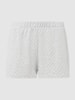 JOOP! BODYWEAR Shorts aus Baumwolle mit Logo-Muster  Mittelgrau Melange