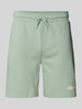 Ellesse Regular Fit Sweatshorts mit Label-Print Modell 'MOLLA' Gruen