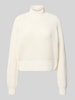 Noisy May Gebreide pullover met opstaande kraag, model 'DARA' Offwhite