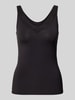 Triumph Tank Top mit Spitzenbesatz Black