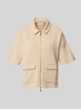 Christian Berg Woman Jacke mit Umlegekragen Mud