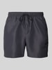 Calvin Klein Underwear Badehose mit Label-Stitching Black