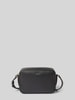 BOSS Umhängetasche aus genarbtem Rindsleder Black