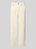 JACK & JONES Straight Leg Cordhose aus reiner Baumwolle Modell 'ALEX' Offwhite