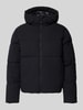 Jack & Jones Regular Fit Steppjacke mit Kapuze Modell 'Jorve' Black
