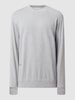 SELECTED HOMME Relaxed Fit Sweatshirt mit Prints Modell 'Aaren' Mittelgrau