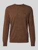 Polo Ralph Lauren Strickpullover aus Lanawolle mit Rundhalsausschnitt Hazel