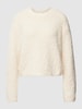 Noisy May Strickpullover mit Strukturmuster Modell 'SASSY' Offwhite