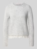 Christian Berg Woman Selection Regular Fit Pullover mit Woll-Mohair-Anteil Beige Melange