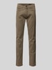 Pierre Cardin Stoffhose mit 5-Pocket-Design Modell 'Lyon' Oliv