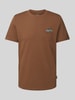 s.Oliver RED LABEL Regular fit T-shirt van puur katoen met Ford®-applicatie Middenbruin