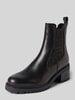 Tamaris Chelseas aus echtem Rindsleder Black