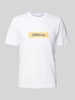 Jack & Jones T-Shirt mit Label-Print Modell 'SPLIT' Weiss