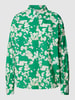 Marc O'Polo Overhemdblouse met all-over motief Groen