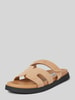 Steve Madden Slides mit Klettverschluss Modell 'MISSILE' Sand