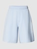 CK Calvin Klein Regular Fit Sweatshorts im unifarbenen Design Hellblau