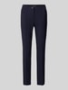 TONI Regular fit stoffen broek met ritszakken, model 'Alessa' Marineblauw