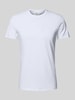 s.Oliver BLACK LABEL T-Shirt mit Rundhalsausschnitt Weiss