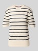Tommy Hilfiger Regular Fit Häkelpullover aus Baumwoll-Mix Sand