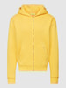 REVIEW Sweatjacke mit Kapuze Gelb