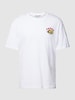 Jack & Jones T-Shirt mit Motiv-Print Modell 'TACO' Weiß
