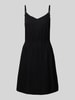 Vero Moda Knielanges Kleid mit Allover-Muster Modell 'MYMILO' Black