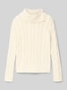 Polo Ralph Lauren Teens Gebreide pullover met ribboorden Offwhite