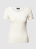 Emporio Armani T-shirt met structuurmotief Wit