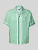 Lacoste Freizeithemd mit Label-Detail Hellgruen