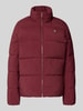 Guess Activewear Gewatteerd jack met labelapplicatie, model 'NEW CLAUDIA' Bordeaux
