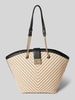 VALENTINO BAGS Shopper met structuurmotief, model 'TRIBECA' Zwart
