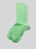 Christian Berg Men Socken mit Label-Detail Lind