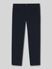 BOSS Slim Fit Hose aus Baumwoll-Mix Modell 'DELAWARE5' Marine
