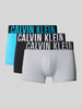 Calvin Klein Underwear Boxershort met band met label in een set van 3 stuks Lichtblauw