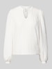 ONLY Regular Fit Tunika mit Lochstickerei Modell 'SANDRA' Offwhite