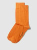 Christian Berg Men Sokken met labeldetail in een set van 2 paar Oranje
