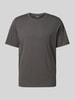 Jack & Jones T-Shirt mit Label-Detail Modell 'ORGANIC' Anthrazit Melange