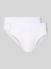 Christian Berg Men Set van drie slips Wit