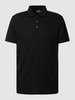 Strellson Poloshirt mit Strukturmuster Modell 'Fadu' Black