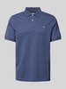 Gant Regular Fit Poloshirt mit Label-Stitching Jeansblau Melange