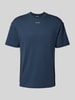 CK Calvin Klein T-Shirt mit Label-Print Blau