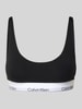 Calvin Klein Underwear Bralette met logostitching Zwart